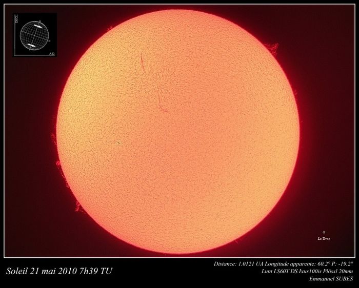 Soleil 21 mai 2010
