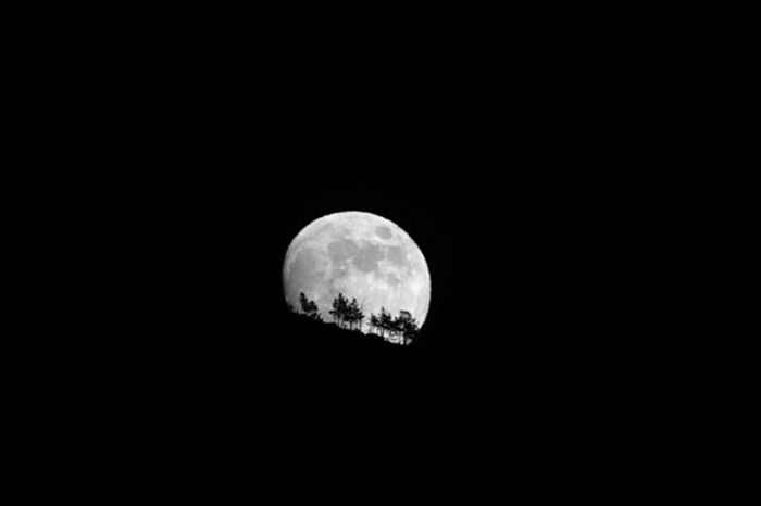lever de lune