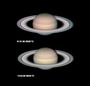 Progression de l'ombre de Saturne en 13 jours