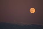 plus grosse pleine lune Mt  Ventoux