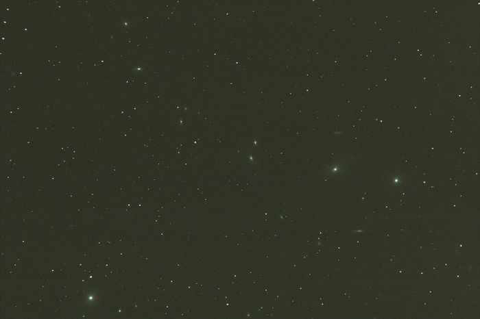 L'amas de la Vierge autour de NGC 4438