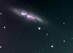 M 82 en trichromie