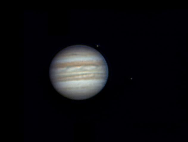 rotation Jupiter io ganymède 8 juin 06