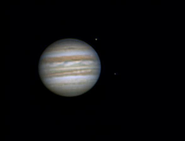 rotation Jupiter io ganymède 8 juin 06