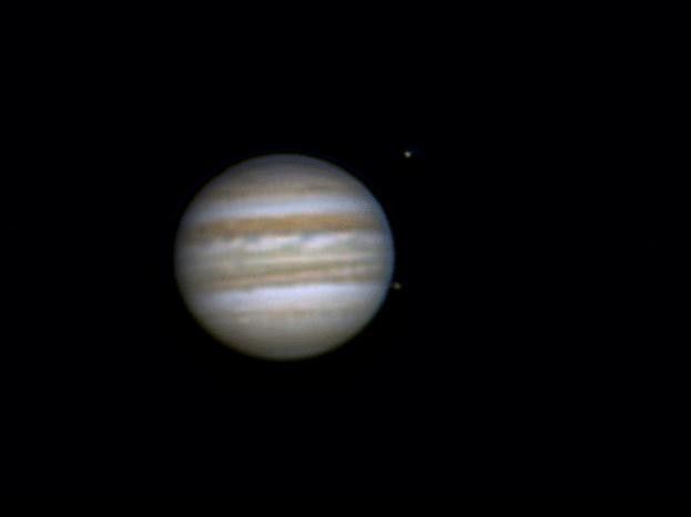 rotation Jupiter io ganymède 8 juin 06
