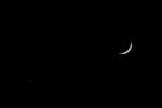 Lune et Vénus le 31 Décembre 2008