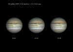 Jupiter le 20 juillet 2007