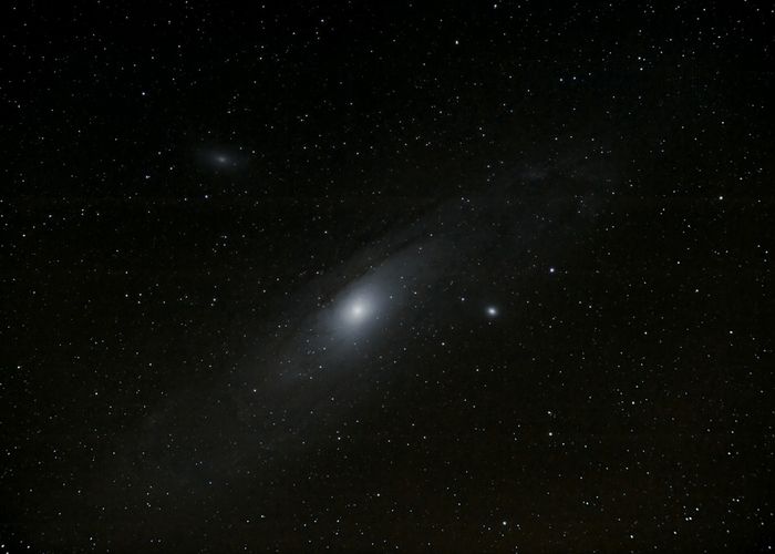 M31  D700 6400ISO ED 114/600  820SEC