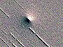Gradient filter on the comet nucleus