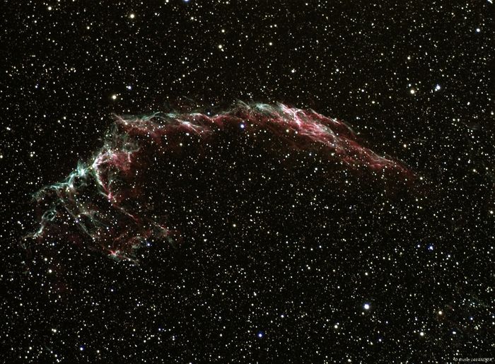 Les dentelles du Cygne_NGC 6992 et NGC 6995