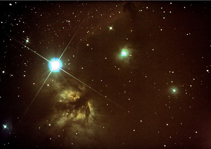 nébuleuse de ma flamme NGC 2024 et tete de cheval