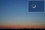 Lune et Vénus le soir du 10 mai 2005