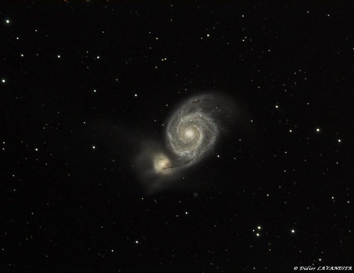 M51 - la galaxie du Tourbillon