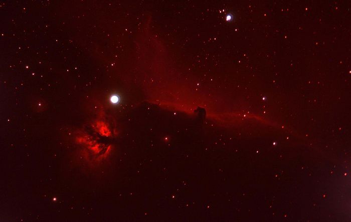 IC434 en h-alpha eos