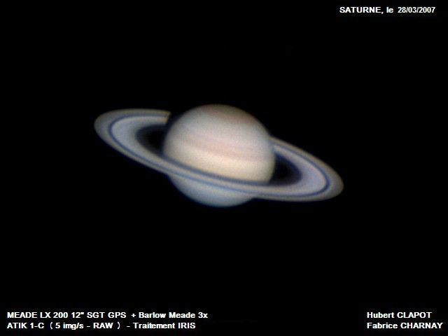 Saturne, le 28/03/2007
