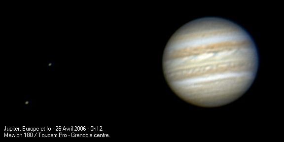 Jupiter, Europe et Io au balcon