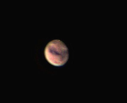 MARS à 120 ms de kms le 04/01/2006