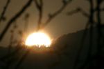 Le soleil plonge sur le Vercors