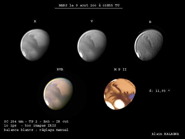 Mars aout 2005 le 9