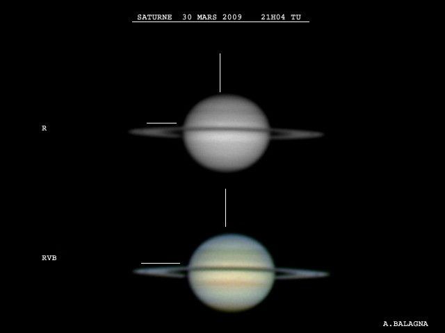 Saturne au C8     30 mars 2009