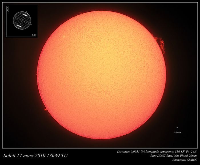 Soleil 17 mars 2010