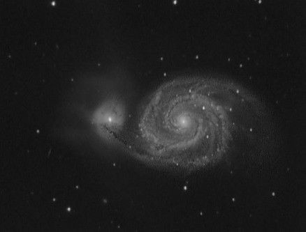 M51 - Wirlpool Galaxy (Galaxie du Tourbillon)