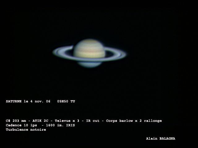 saturne 4 nov 06