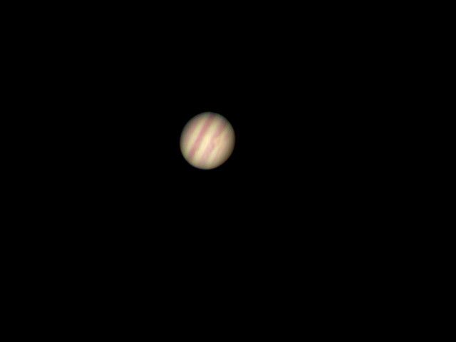 Première photo de Jupiter