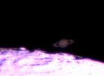 Occultation de Saturne par la lune à Paris