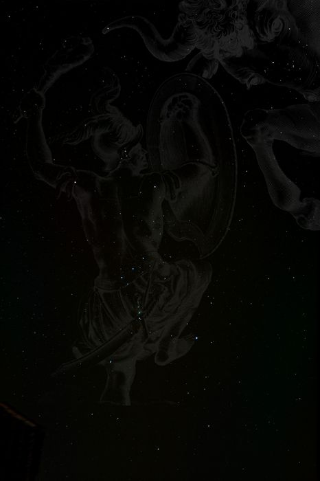 Orion avec dessin du chasseur