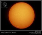 AR 1026 et 1027 en H-alpha