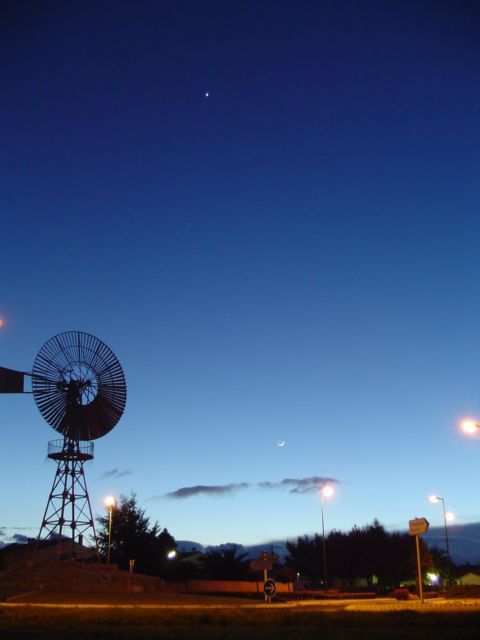 conjonction lune -venus de mars 2004