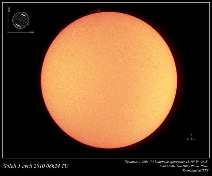 Soleil 5 avril 2010