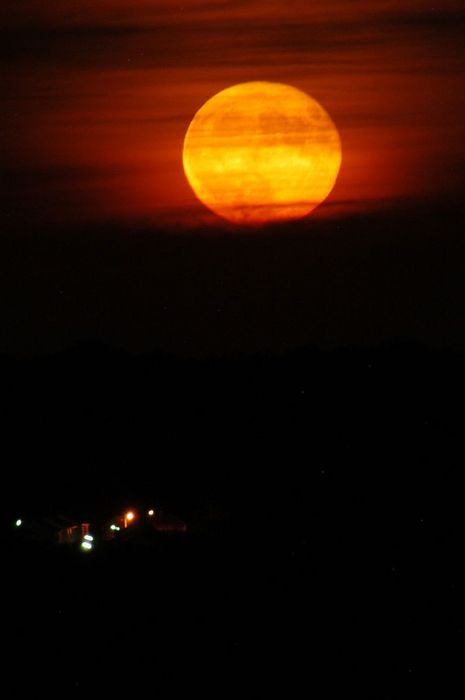 lever de lune