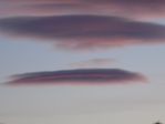 Juste avant la fin des nuages lenticulaires