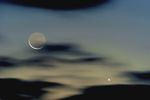 lune cendree et venus