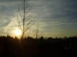 animation du soleil couchant