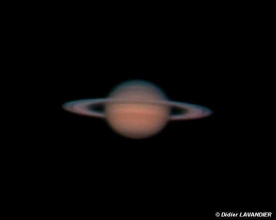 Saturne à 143 Mkm (taille d'acquisition)