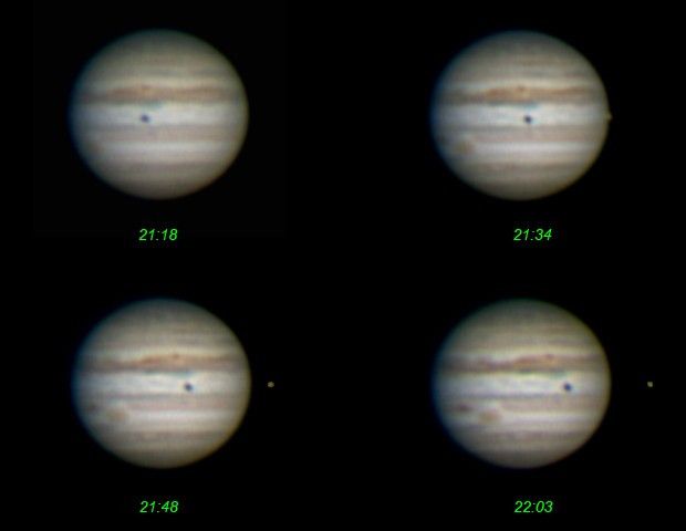 Jupiter le 14 octobre 2009