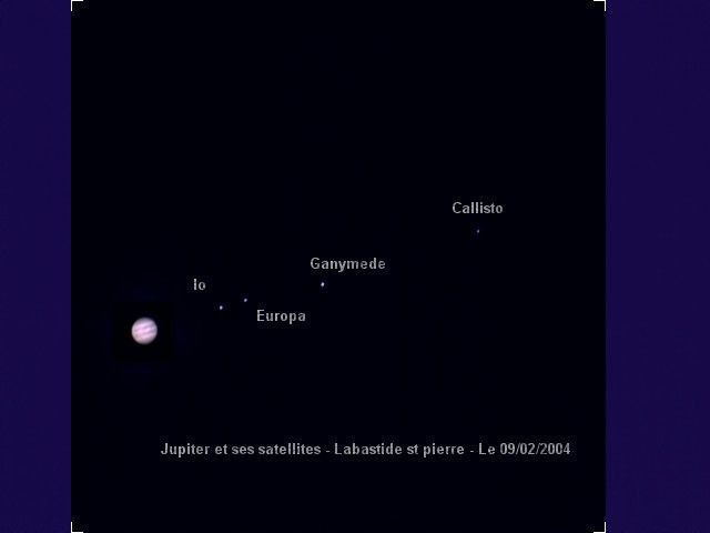 Jupiter et ses satellites