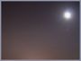 Mars la lune et les pleïades