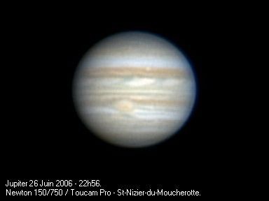 Jupiter au newton 150/750