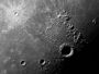 Coucher de soleil sur le cratère Copernic