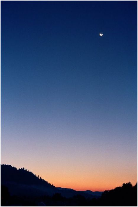 Lever de Lune dans les Vosges
