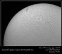 Soleil H-Alpha 6 mars 2010