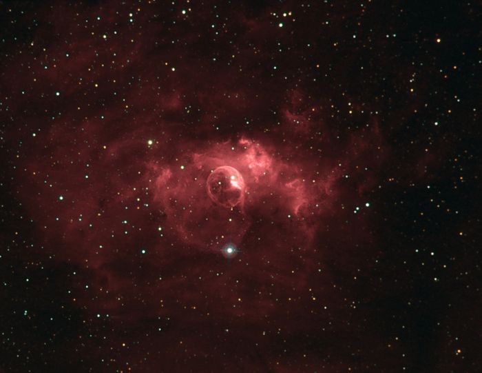 NGC7635 - la nébuleuse de la Bulle