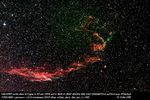 NGC 6995 voiles du Cygne