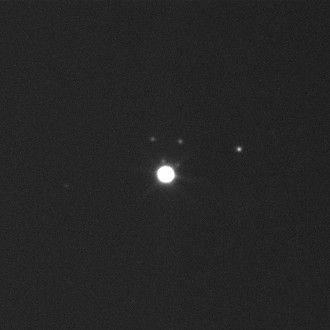 Animation d'uranus et de ses satelittes