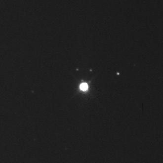 Animation d'uranus et de ses satelittes