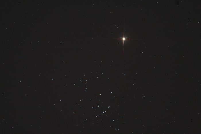 rapprochement mars et m44 le 30-10-2009 astro